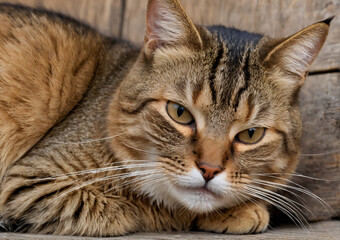 portrait of a cat
