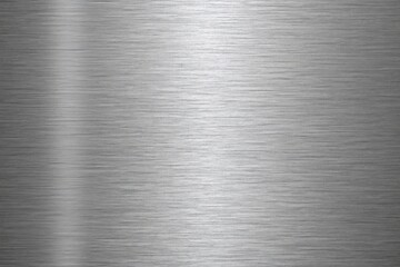 Brushed steel texture with subtle scratches and light reflections, ideal for industrial backgrounds and modern design elements