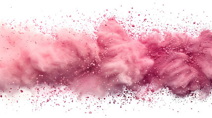 Pink Powder Texture on White Background, in high resolution clean minimal style stock photo illustration background image ideal for templates advertisements and web banners showcasing modern aesthetic