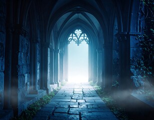 Mysterious Gothic passageway