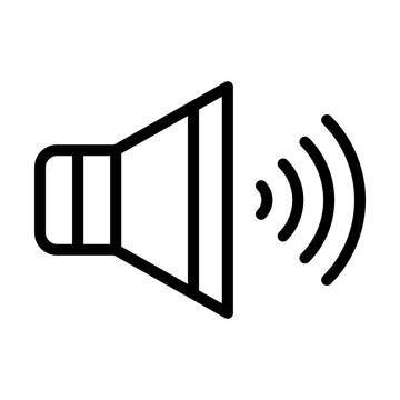 Volume Button line icon