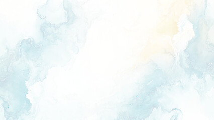 High Quality Abstract Watercolor Design in Blue-sky Tones with Natural Paint Flow Effects. Abstract watercolor paint background.