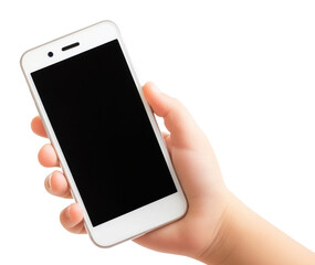 Fototapeta na wymiar PNG Mobile phone smartphone background holding.