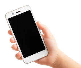 PNG Mobile phone smartphone background holding.