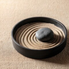  Dual Sand Flow in Modern Zen Container