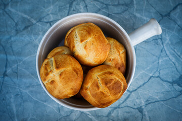 Freshly Baked Breakfast Rolls from Ready Made Dough