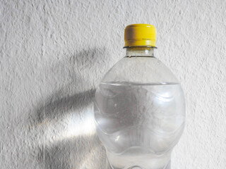 Plastic PET Bottle Isolated on White Background