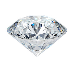 Sparkling Diamond Isolated