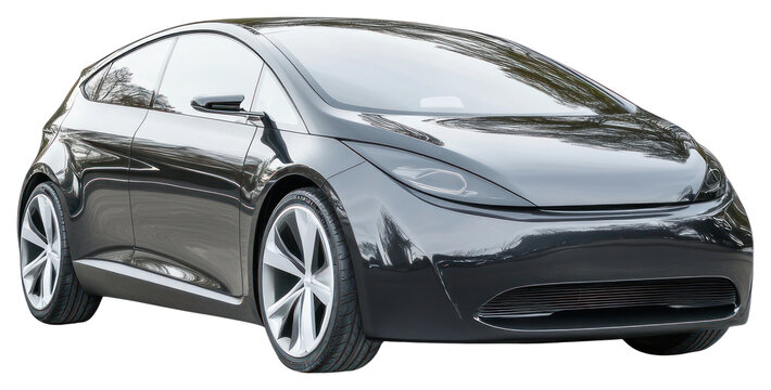 Fototapeta PNG Concept hatchback eco car automobile vehicle modern.