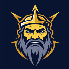 design logo icon vector illustration mascot zeus