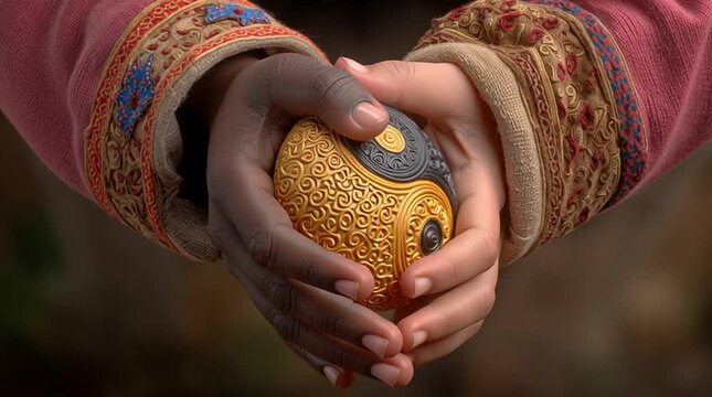yin yang harmony concept with yin yang ball, diversity and yin yang, symbolic unity with yin yang, Cross-Cultural Unity Concepts, Symbolic Yin Yang in Human Connection
