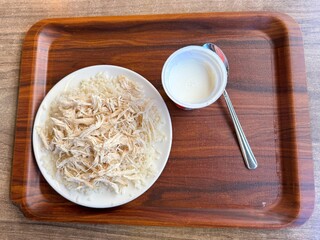 Traditional Turkish Pilav Üstü Tavuk – Rice with Shredded Chicken