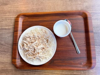 Traditional Turkish Pilav Üstü Tavuk – Rice with Shredded Chicken
