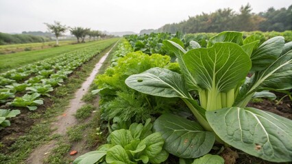 Pak Choy (Bok Choy) in Natural Habitat