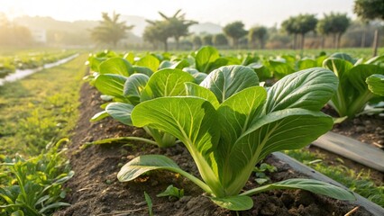 Pak Choy (Bok Choy) in Natural Habitat