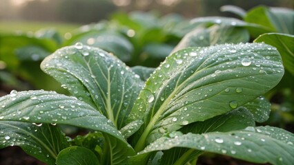 Pak Choy (Bok Choy) in Natural Habitat