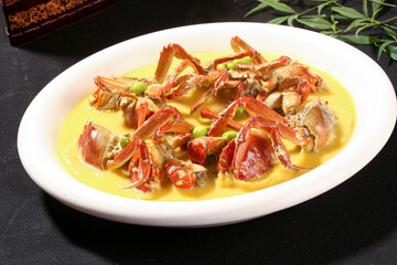 Chinese cuisine, Cantonese cuisine, June yellow stewed egg