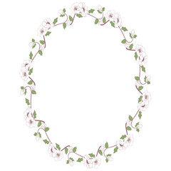 Vintage floral pattern.Ornate circle. Ornate circle - Illustration.Circular patterns