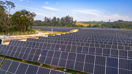 Energia Solar Painéis Fotovoltaicos Sustentabilidade Fazenda Tecnologias Renováveis Sol...