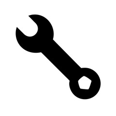 wrench isolated on white background
