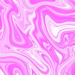 Obraz premium Abstract, swirling, pink and white marble pattern
