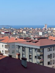 Daytime View of Ataşehir District in Istanbul, Turkey