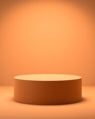 Vertical Elegant Podium with Copy Space for advertisement or commercial uses