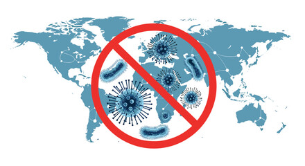 Global Fight Against Microbe Spread Protecting Earth from Microorganism Threats