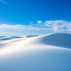 Flowing abstract waves in soft blue and white tones perfect for serene and clean designs