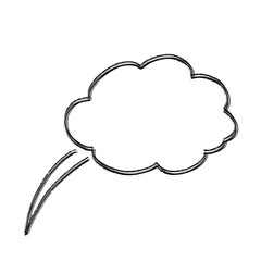 hand drawn sketch of symbol on transparent background