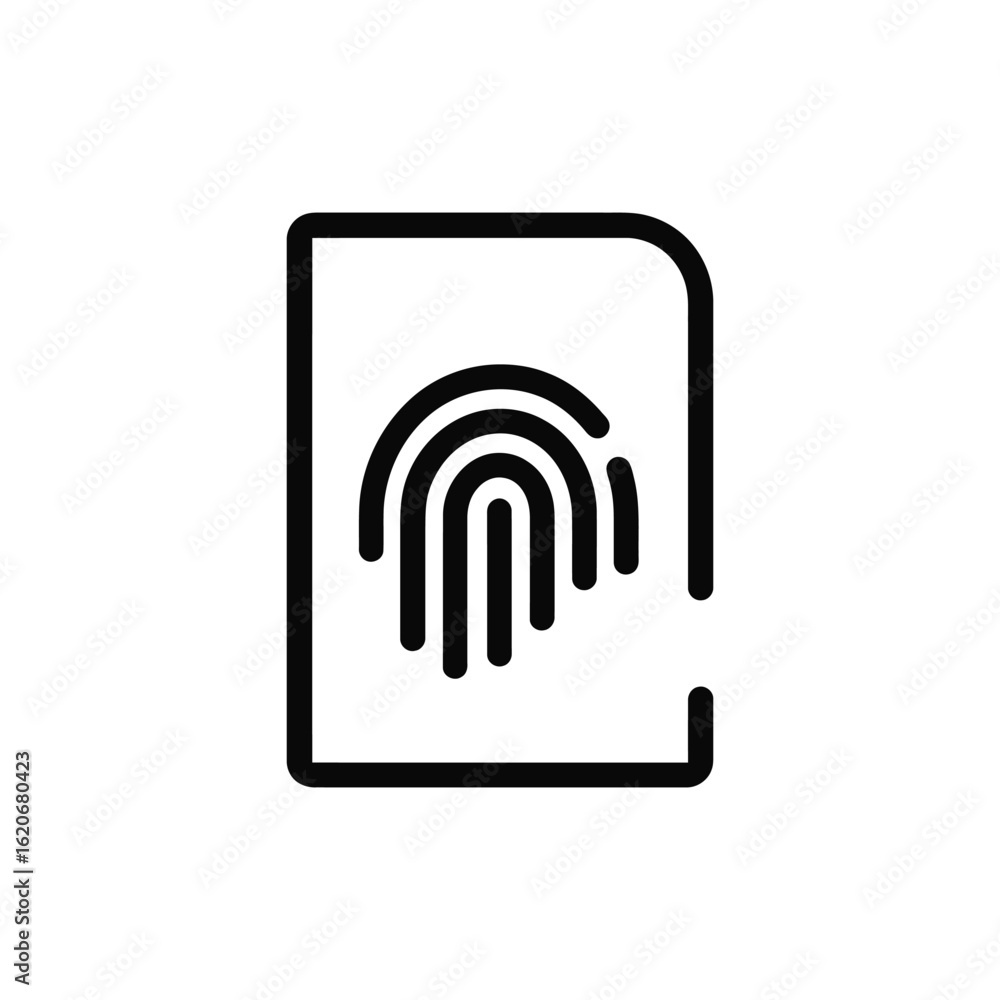 Poster secure access control with biometric fingerprint authentication a digital identity verification syst