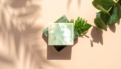 hand made mint soap
