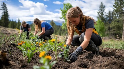 Animal habitat restoration efforts to rehabilitate ecosystems, restore biodiversity, and provide safe spaces for wildlife through replanting, rewilding, and community conservation programs.
