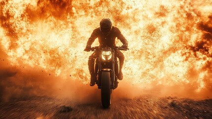 Action movie scenes with explosions, intense chases, stunt performers in motion, thrilling cinematic energy, fast-paced storytelling visuals, high-impact dynamic film moment captured vividly