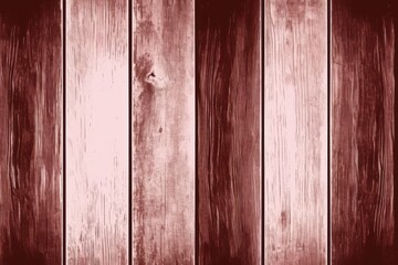 Obraz premium Beautiful Rustic Red Wooden Planks with Natural Grain Patterns
