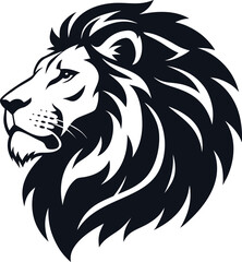 This name reflects the subject (lion head), style (vector illustration), and context (wild animal, mascot, symbol), making it easy to understand without using a colon Let me know if you want a shorter