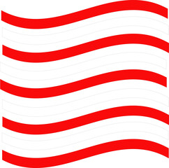 Fototapeta premium american flag ribbon