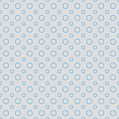Seamless Geometric Circle Pattern: Minimalist Repeating Background
