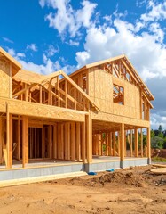 New home under construction