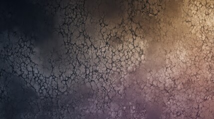 Obraz premium Cracked surface forming an intricate abstract pattern with dark and light tones