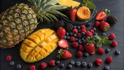 fruit and berries