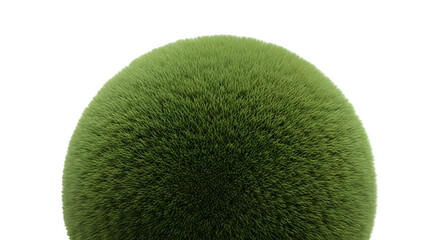 Green sphere texture design