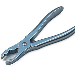 Obraz premium Surgical Clip Remover Tool isolated on a transparent background medical