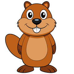 Obraz premium cartoon, bear, animal, illustration, vector, brown, teddy, mammal, cute, baby, fun, toy, isolated, character, art, dog, wild, happy, pet, smile, fur, drawing, cub, cheerful, funny