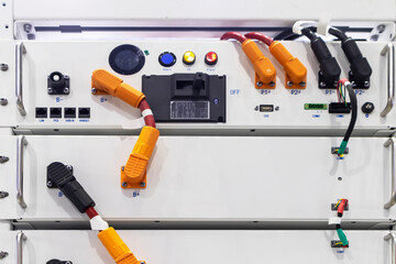 Large power backup cabinets are used for power backup in server rooms or industrial and household power backups.