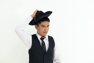 Businessman in uniform