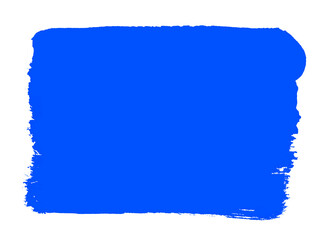 Grunge Textur blau - Farbf&auml;che gemalt mit einem Pinsel