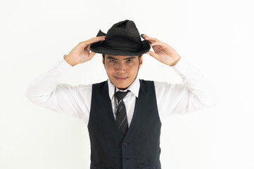 Businessman in uniform