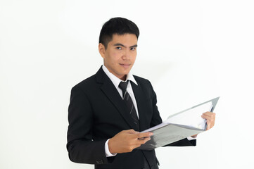 Businessman in uniform