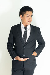 Businessman in uniform